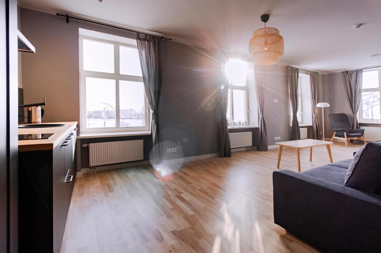 Modern Apartment In Old Riga With A River View Luaran gambar